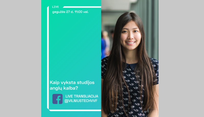 Norėtum studijuoti anglų kalba? Dalyvauk LIVE diskusijoje